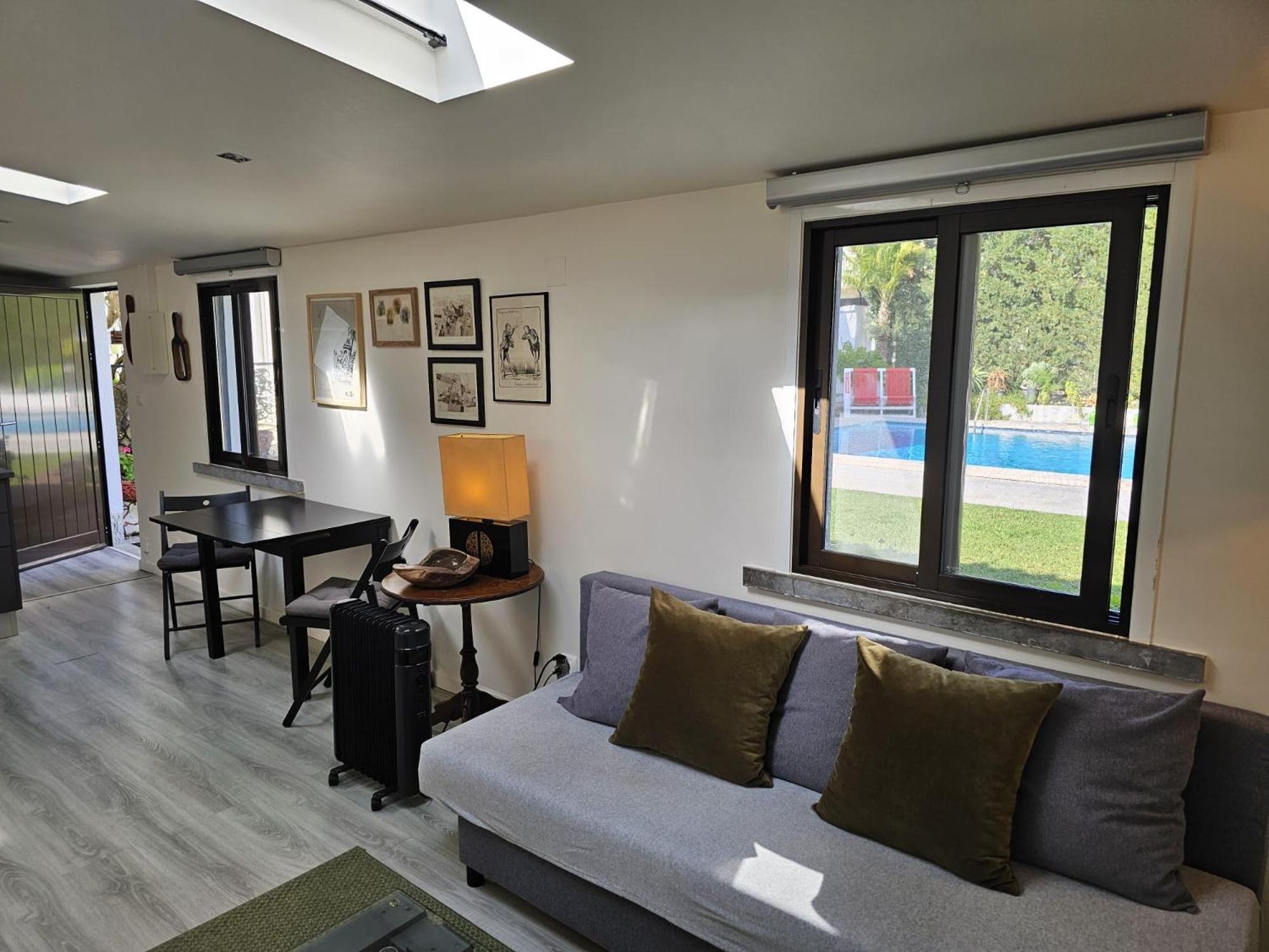 Charming Cozy Studio With Garden & Pool Cascais Kültér fotó